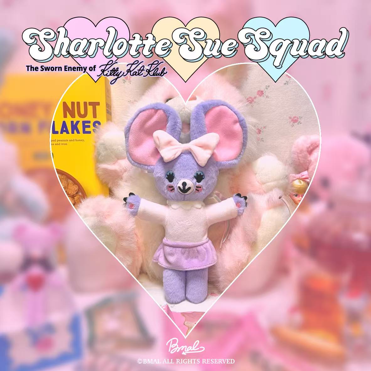 BMAL新作　🐭Sharlotte Sue Squad Sneakちゃん（予約商品2025年6月に発送）
